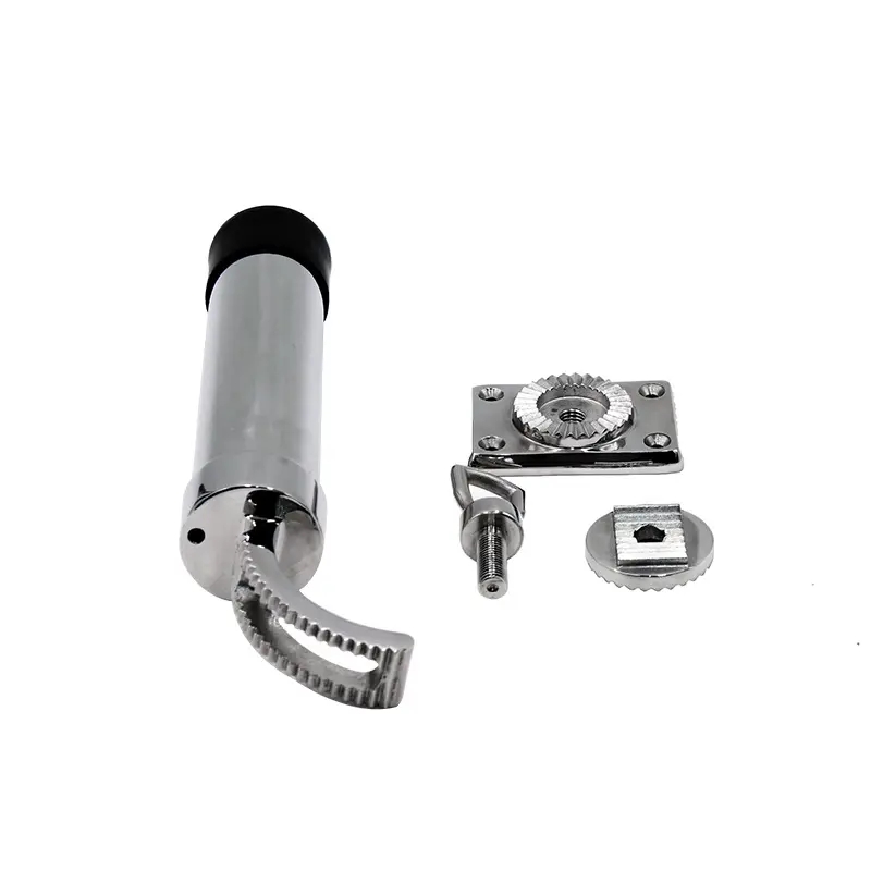 thumbnail image 2 of HOFFEN 2x Boat Fishing Rod Holder – 316 Stainless Steel, Deck-Mount Base, 360° Adjustable, RD8201SA 2 of 4