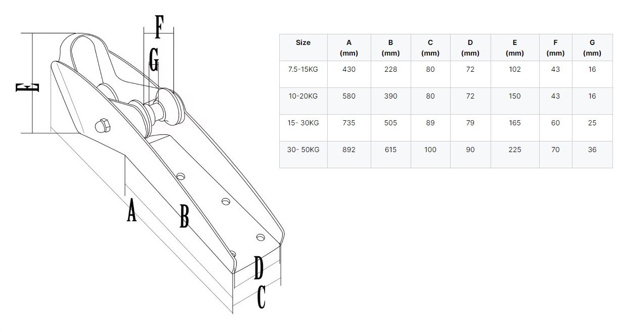 bow roller drawing