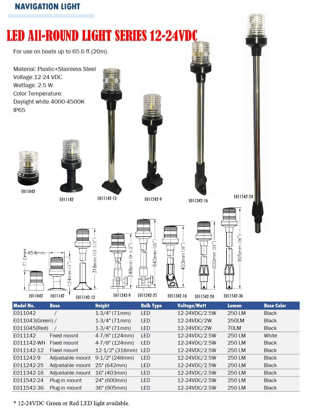 All-around light series