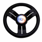 Plastic steering wheel