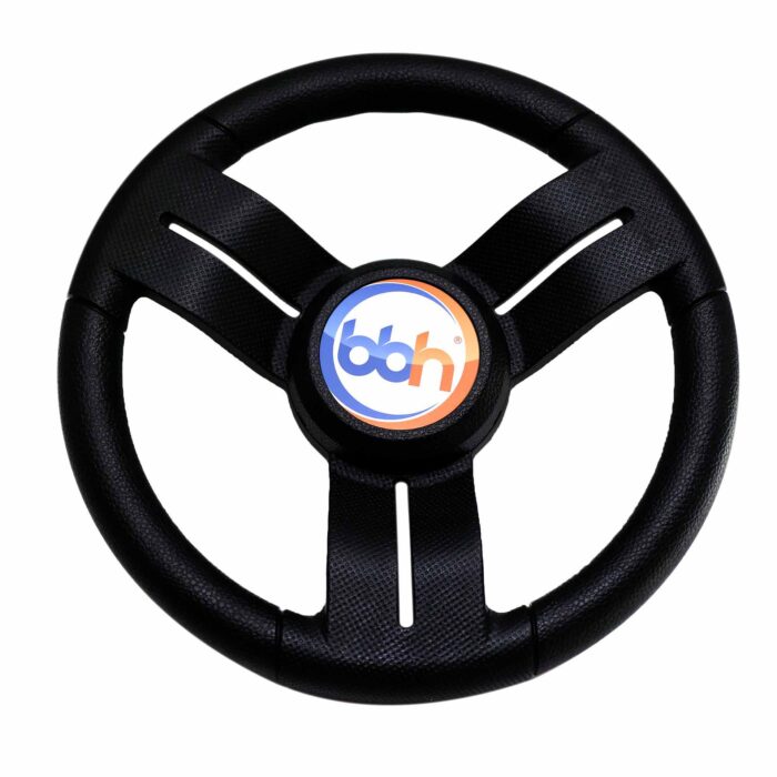 Plastic steering wheel
