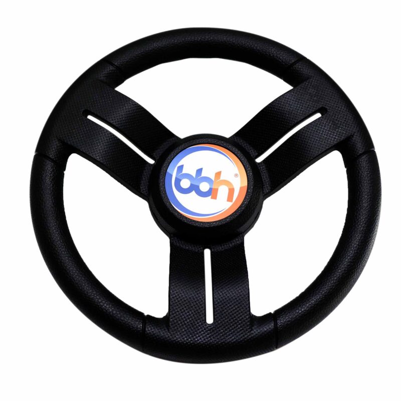 Plastic steering wheel