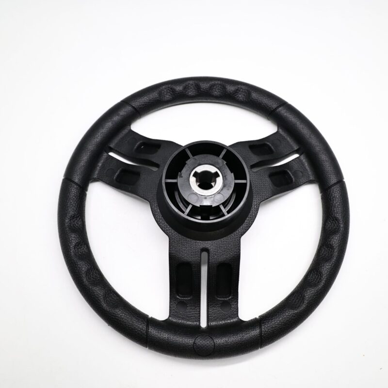 Plastic steering wheel